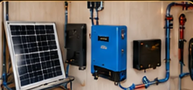 Karavan güneş paneli ve elektrik donanımı, temsili görsel